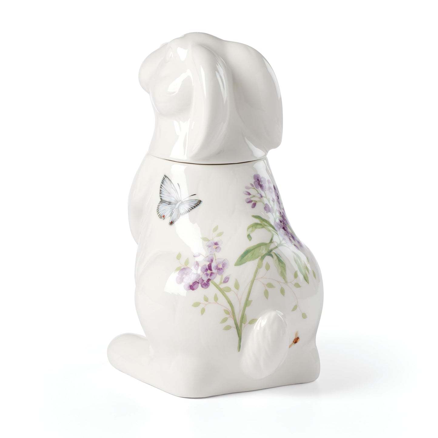 Lenox 893454 Butterfly Meadow Bunny Cookie Jar, Easter Serveware