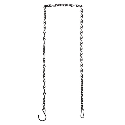 Foraineam 12 Pack 35 Inches Hanging Chains Flower Pot Basket Replacement Chain Plant Hangers for Bird Feeders, Birdbaths, Planters, Billboards, Lanterns and Ornaments