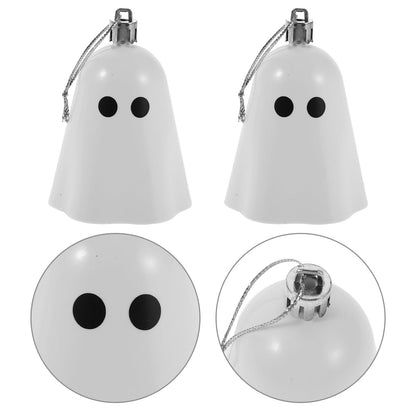 Gadpiparty Mini Resin Ghost Hanging Decorations for Halloween - Small Spooky Wall Ornaments and Party Pendants 3.35 Inch Home Halloween Decor Accents