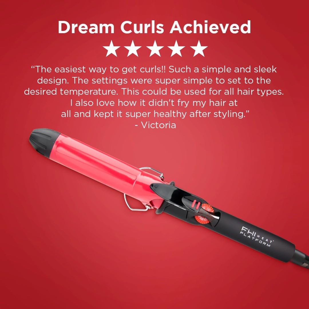 FHI Heat Platform Tourmaline Ceramic Professional Curling Iron