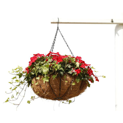UYISMML 2PCS Round Replacement Coco Liner for Hanging Basket 24IN, Extra Thick Coconut Fiber Planter Liner for Garden Flower Pot