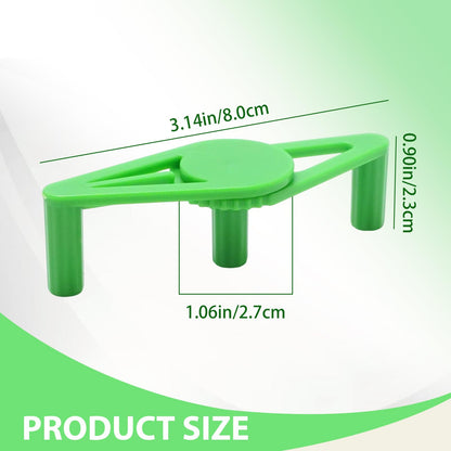AXGSRV 50 PCS Adjustable Plant Training Clips, Green Low Stress Support Clips for Stem Bending, Ideal for Grow Tents and Gardening