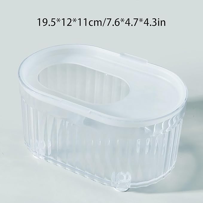 Hamster Sand Bath Container with Climbing Ladder - Panoramic Transparent Chinchilla Dust Bath House Splash-Proof Bathing Hamster Litter Box(Red)