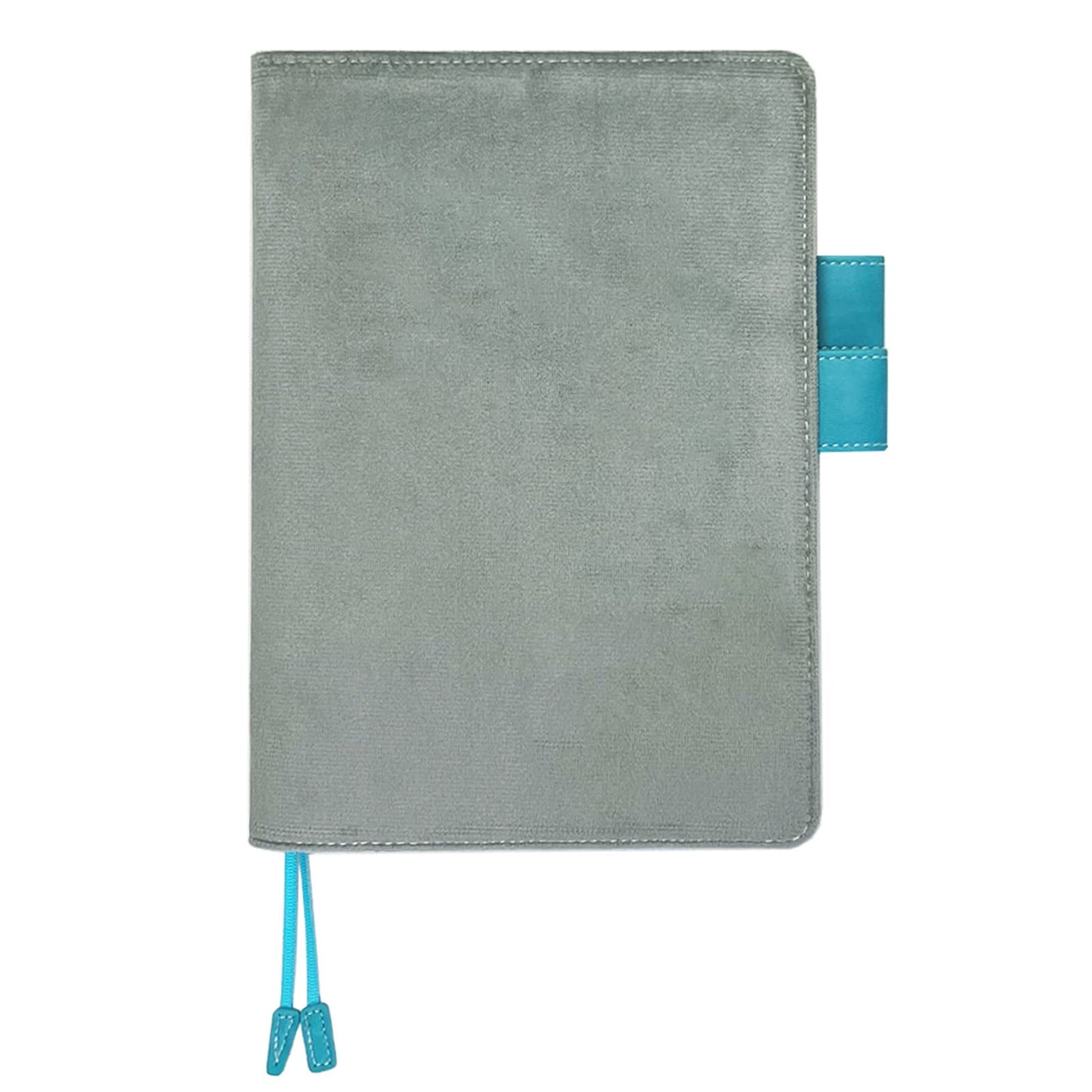 Fromthenon A5 Premium Fabric Cover for Refillable Notebook Planner [A5 Cover Only] (Grey)