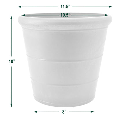 PSW NUR28TC Drop Planter, 11.5 by 10.5-Inch, Plastic, Terra Cotta