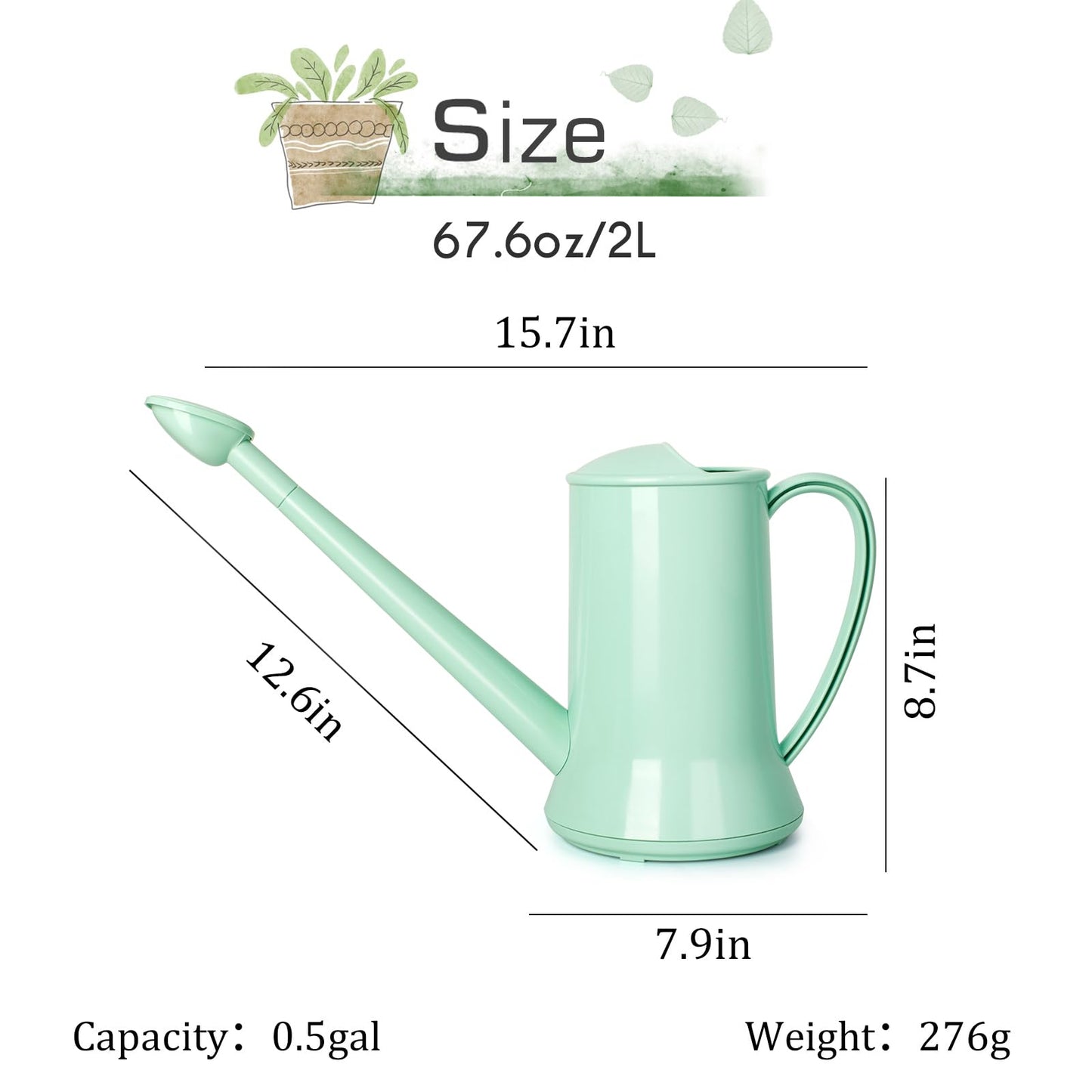 XXXFLOWER Watering Can+Wall Hanging Propagation Station