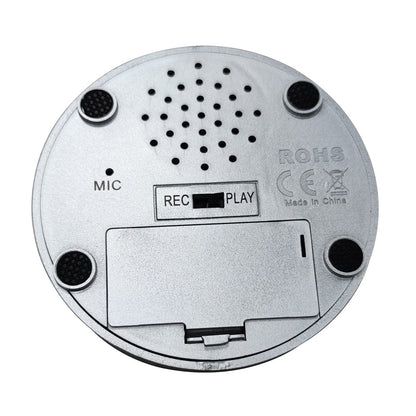 NESIGHTION Talking Buttons,Voice Recorder Button,30 Second Recording,Talking Buttons,Record Sound Button for Gift Education, Easy Button,Funny Office Gift,Interesting ButtonsIncludes (Blue+Silver)