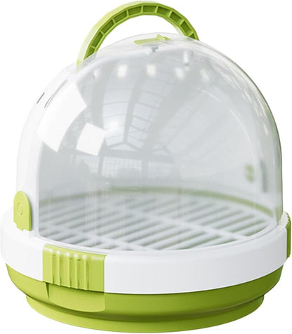 Portable Clear Bird Parrots Transport Cage Window Ventilated Carrier Bag Breathable Bird Carrier Travel Bag
