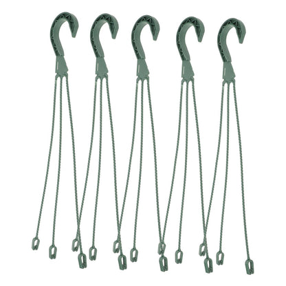 UKCOCO 5Pcs Plant Hanging Chains Space Saving Hooks for Outdoor Planters Bird Feeders and Lanterns User Friendly Setup Durable Construction for Vertical Gardening