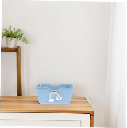 Yardwe Stylish Hamster Shower Dust Bath Small Pet Toilet Hamster Bathtub Elevated Litter Box for Gerbils Chinchillas