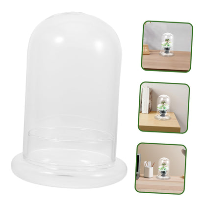 IWOWHERO Micro Landscape Vase Flower Vase Small Glass Terrarium Desktop Glass Terrarium Tabletop Aquarium Tank Micro Landscape Bottle Plant Holder High Borosilicate Glass Transparent