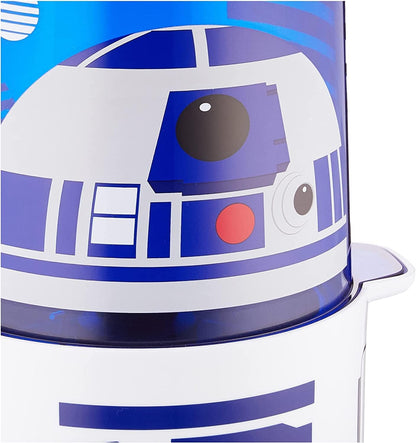 Star Wars R2-D2 Stir Popcorn Popper from Select Brands - Countertop Machine with Non-Skid Feet & Nonstick Surface - Home Kitchen Appliance for Popcorn - Electric Maker with Kernel Scoop & Oil Spoon