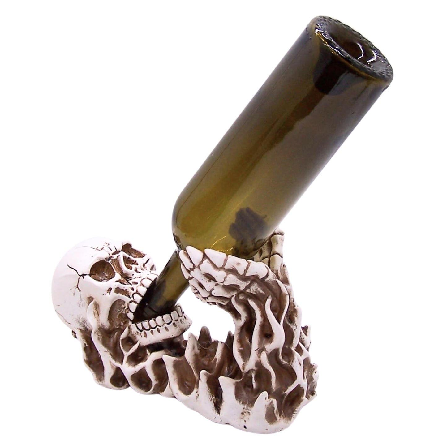 Wowser Gothic Skeleton Wine Bottle Holder - Wine Accessories & Kitchen Organizer