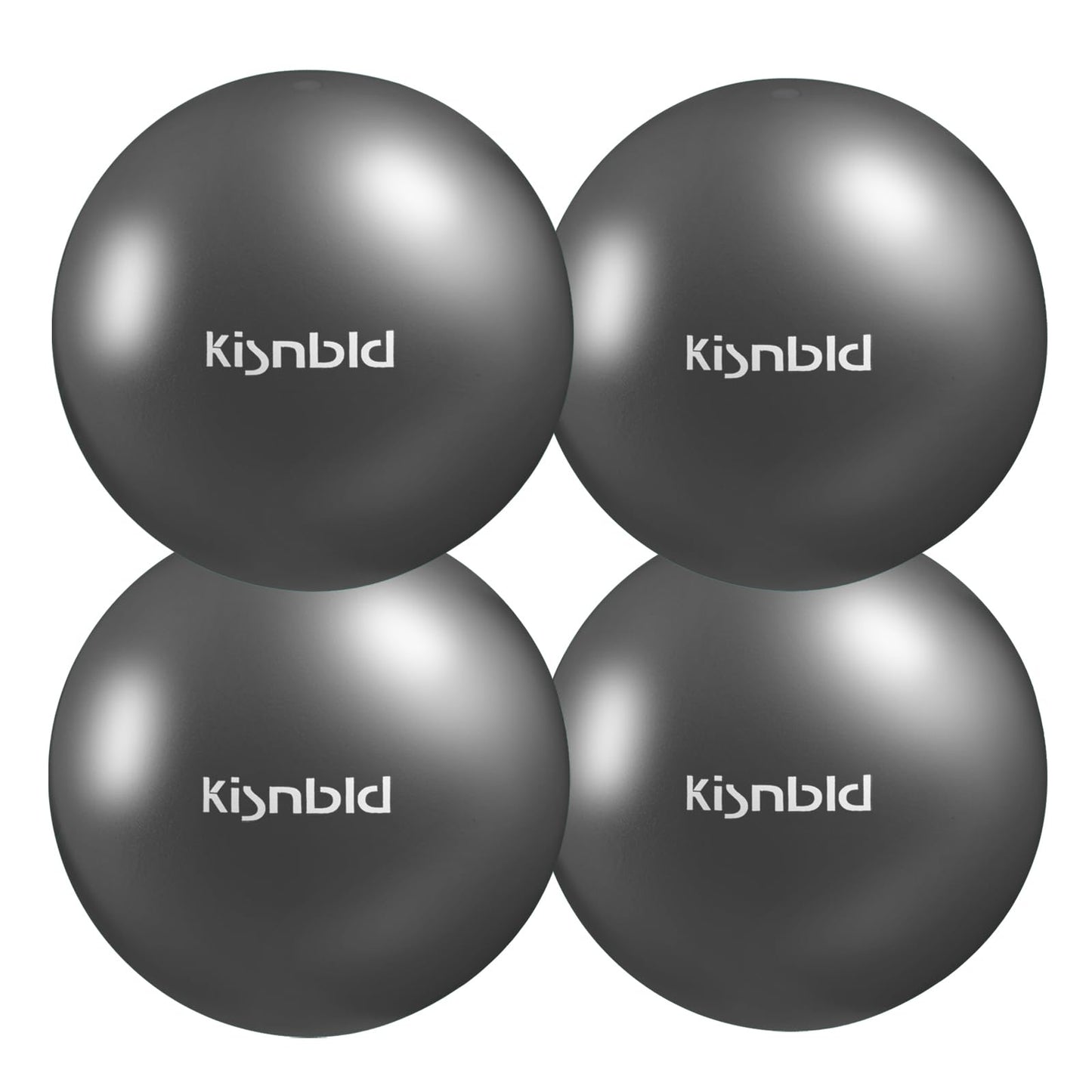 Small Exercise Ball, 9 Inch Mini Pilates Ball, Anti Burst and Slip Resistant Mini Yoga Ball for Stability, Fitness, Physical Therapy, Stretching & Core Strength Workout at Home Gym & Office
