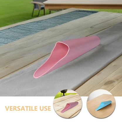 VOSAREA Reusable Bonsai Soil Scoops 2pcs Plastic Garden Trowels for Succulent Planting Indoor Gardening Small Portable Soil Shovels Tool Set with Blue and Pink Handles