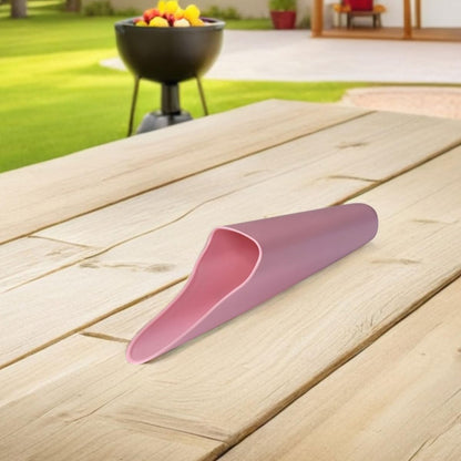 VOSAREA Reusable Bonsai Soil Scoops 2pcs Plastic Garden Trowels for Succulent Planting Indoor Gardening Small Portable Soil Shovels Tool Set with Blue and Pink Handles