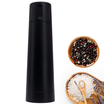 Heavy duty mill grinder, Salt and Pepper grinder mill, Manual Pepper Mill, Metal Pepper Grinder, Quick mill grinder, Black pepper grinder, Aluminum Matte Black, Gifts for Men,Ceramic Grinding Core