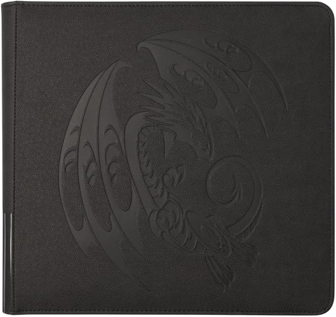 Dragon Shield Card Codex – Card Codex Portfolio 576: Iron Grey - MTG Card Sleeves are Smooth & Tough - Compatible with Pokemon & Magic the Gathering Cards