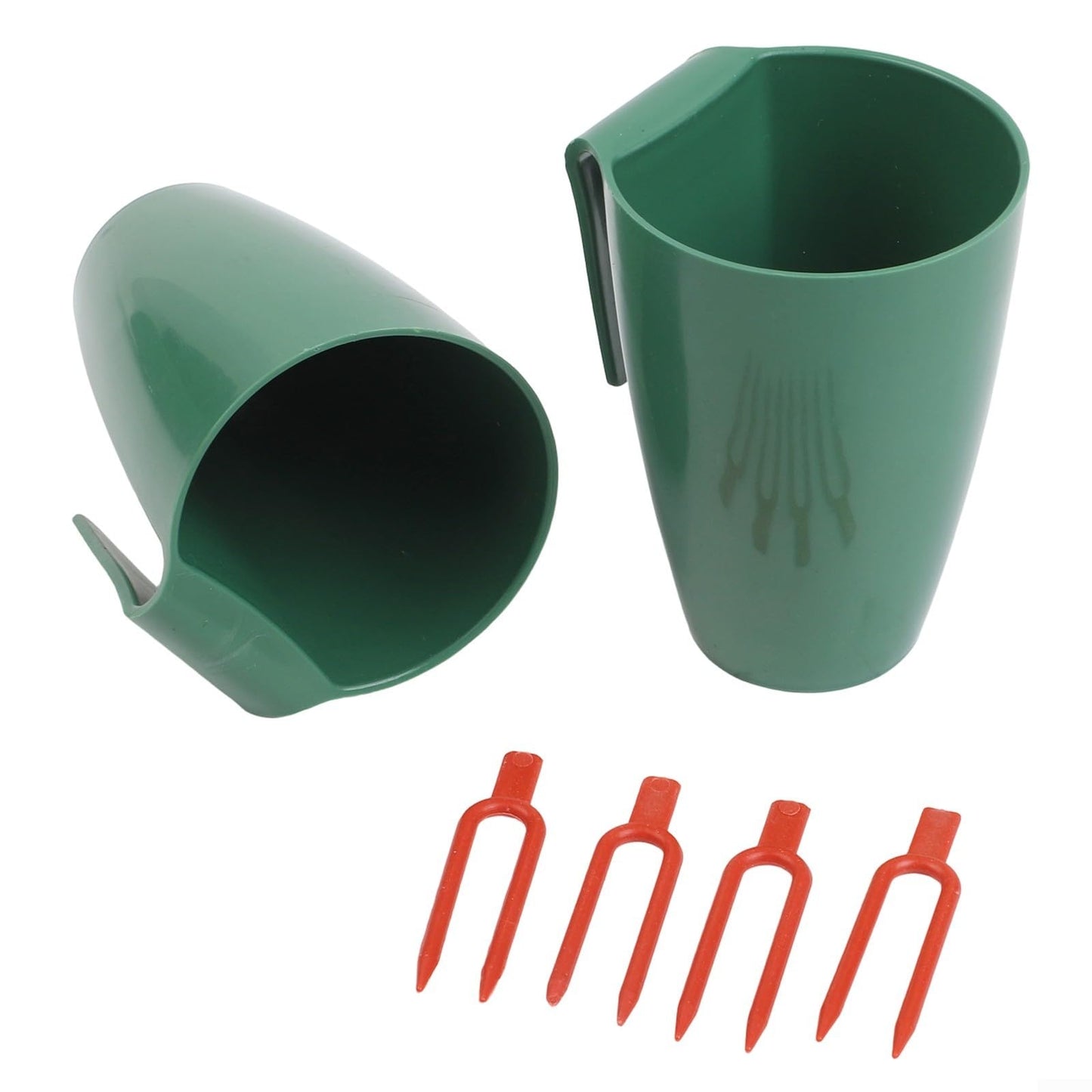Shophubio Strawberry Rooting Kit, Plant Propagation Cups with Forks for Efficient Transplanting and Space Saving Indoor Outdoor Garden Greenhouse Use(Small)