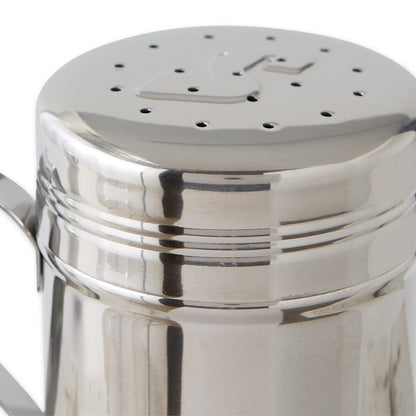 RSVP International Endurance Kitchen Shaker Collection, Dishwasher Safe, Salt & Pepper Set, 10-Ounce, Stainless Steel