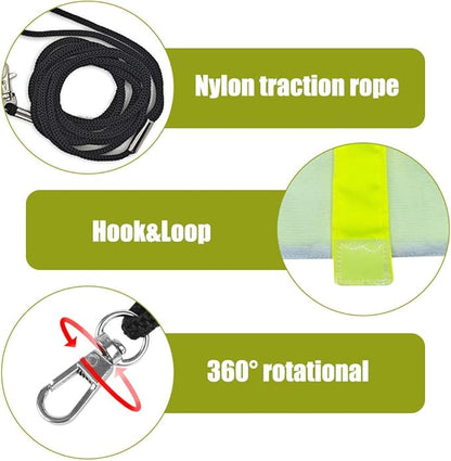 Bird Diaper Harness Flight Suit Clothes, Parrot Flight Suit with Leash Reusable Bird Flying Clothes for Parrots Cockatiel Pet Birds