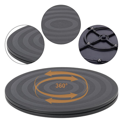 KUKLIPJIM 8 Pack 8 Inch Lazy Susan Turntable, Heavy Duty Lazy Susan Turntable Organizer, Premium 8 Inch Rotating Swivel Stand for Table Top, Kitchen, and More