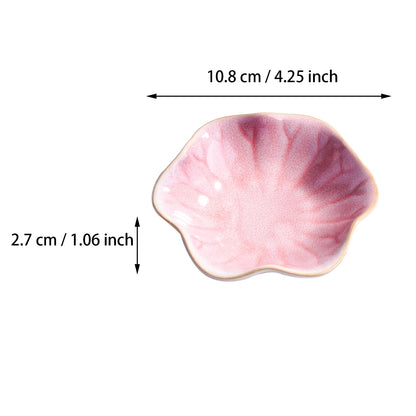 Whitenesser Pink Ceramic Dipping Bowls Set of 6, 4.25-Inch Small Sauce Dishes, Nordic Style Pastel Pink Prep Bowls for Condiments, Sushi, and Soy Sauce, Modern Decorative Mini Ramekins for Kitchen