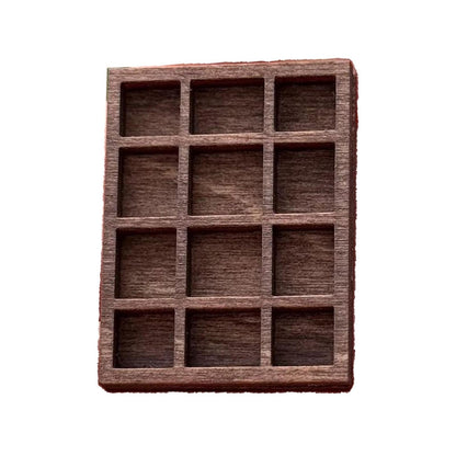 VELURA Miniature Trinket Shelf Organizer Home Decoration Collectibles Holder Wooden A | Rocks, & Minerals | Crystals & Mineral Specimens |1 Miniature Trinket Shelf