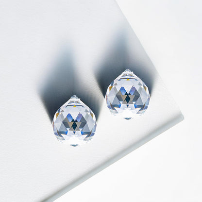 Yesland 20 Pack Upgraded Crystal Ball Prism 40mm / 1.57 Inch Decorative Ball - Suncatcher Rainbow Pendants Maker - Perfect for Chandelier Window & Wedding Decoration