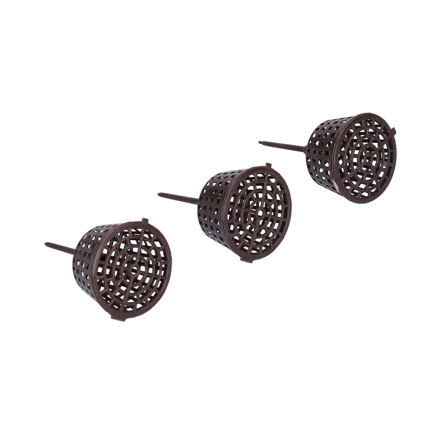 20PCS Plastic Fertilizer Mesh Baskets, Net Cups for Plants with Lids – Planting Containers for Bonsai, Hydroponics, and Fertilization Use