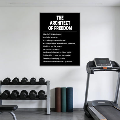 Inspirational Office Wall Art Classroom Motivational Wall Decor Office Poster Canvas Prints Affirmation Picture Painting Artwork for Modern Home Living Room Gym Stretched and Framed [18''Wx24''H]