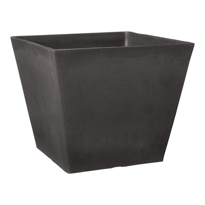 Arcadia Garden Products UF31DC Simplicity Square, 12 by 10-Inch Dark Charcoal