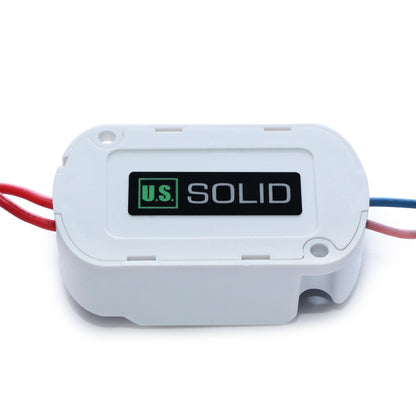 U.S. Solid Smart Solenoid Valve - 3/4 Inch Wi-Fi APP-Controlled Brass Solenoid Valve, 110V AC