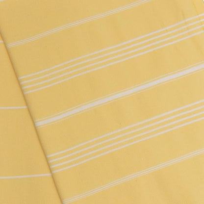 Bersuse Towels Anatolia XL Beach Blanket Throw Blanket Turkish Towel 100% Cotton Extra-Large Quick-Dry Lightweight Premium Peshtemal Towel - 61x82 Inches, Yellow