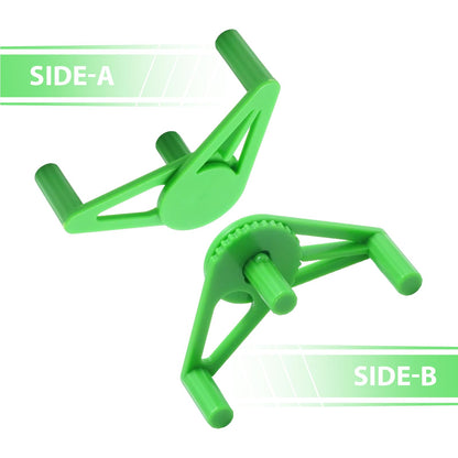 AXGSRV 50 PCS Adjustable Plant Training Clips, Green Low Stress Support Clips for Stem Bending, Ideal for Grow Tents and Gardening