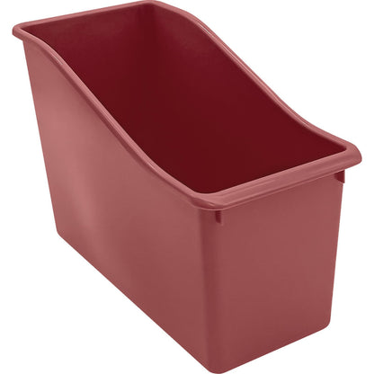 Teacher Created Resources Plastic Book Bin, Deep Rose