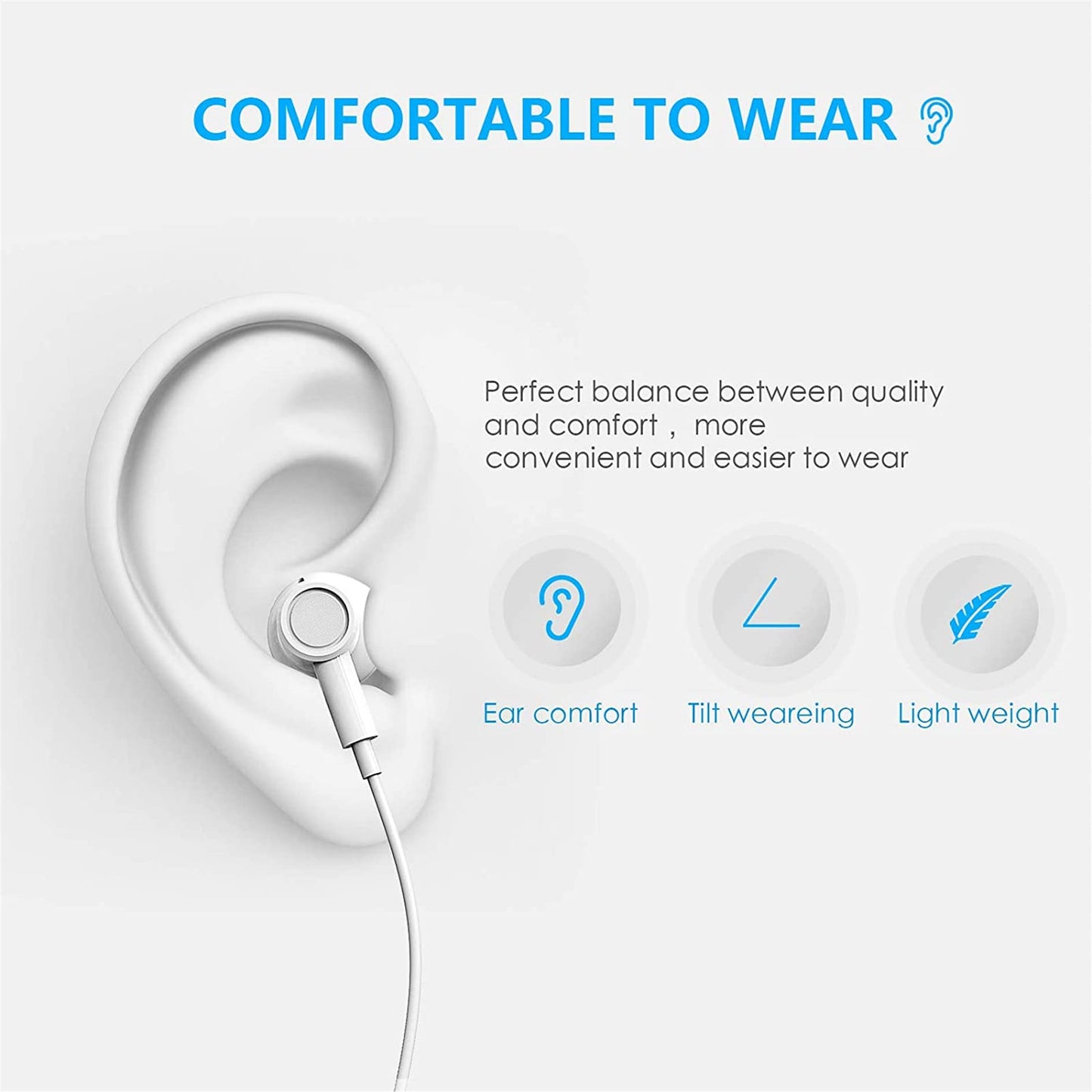 2 Pack-USB C Headphones for iPhone 17/16/15 Earbuds USB C Wired Earphones with Mic & Remote Control Noise Cancelling for iPhone 15, iPad Pro, Galaxy S23/S22/S21/S20/Ultra Note 10/20, Pixel 7/6/6a/5/4