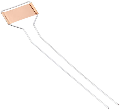 Bosmere Small-Faced Copper Plate Metal Plant Marker, 10" High (Pack of 20)