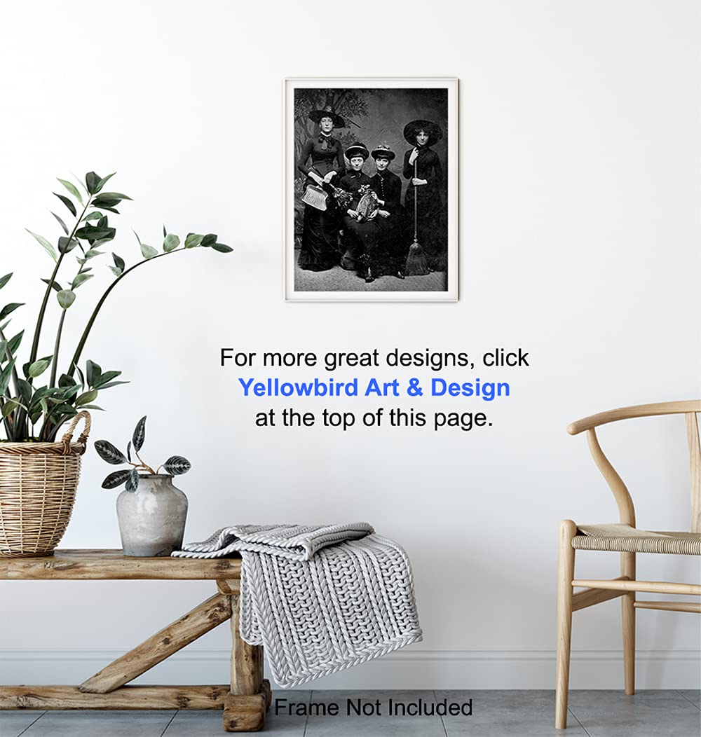 Victorian Witch Photography Gothic Wall Decor - Wiccan Pagan Art 8x10