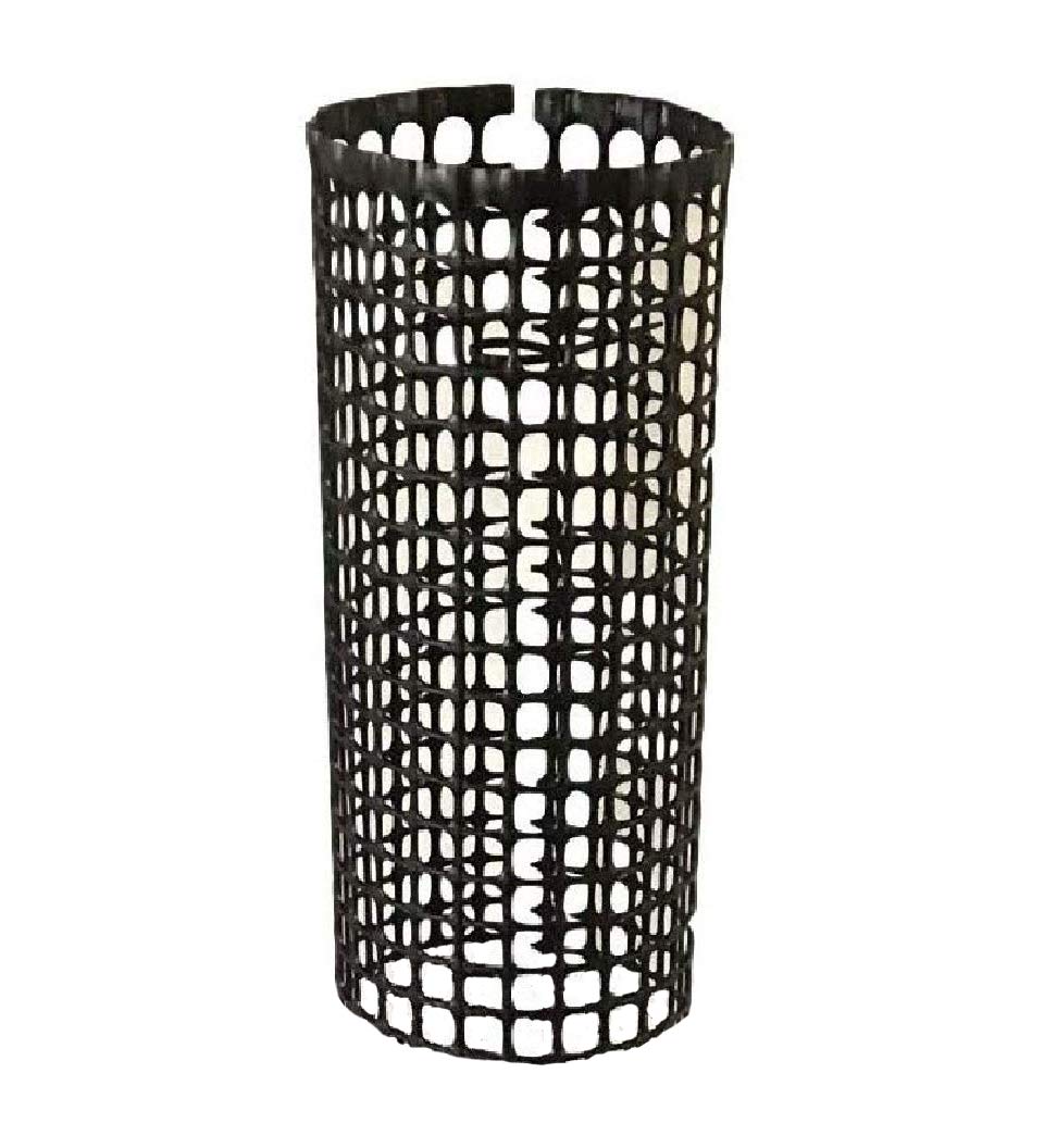 Voglund Nursery Mesh Tree Bark Protector 12 Inches Tall (25 Pack) Standard Weight with Zip Ties