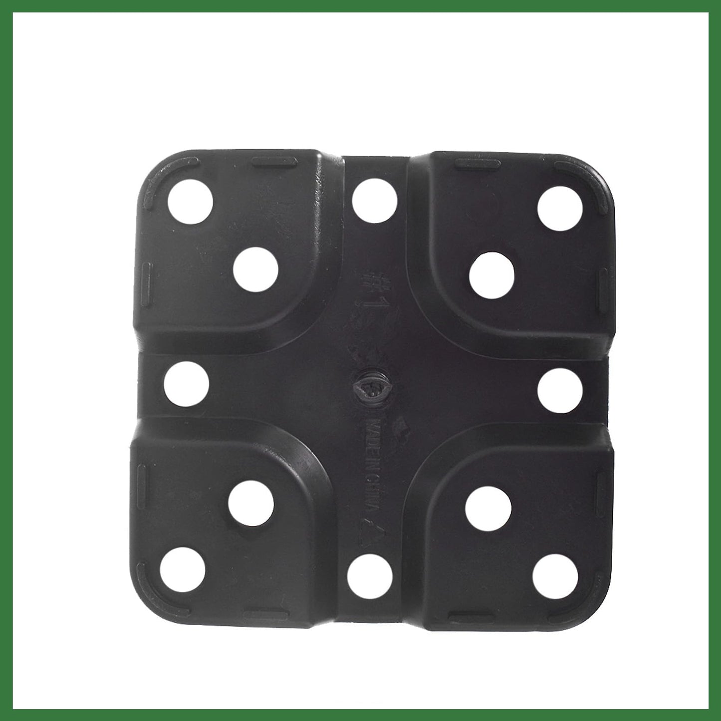 raseparter 10 Pack 1.4 Gallon Plastic Planter Nursery Seedling Pots Square with Holes Garden Flower Seedling Pot Container for Seedling Cuttings Transplanting