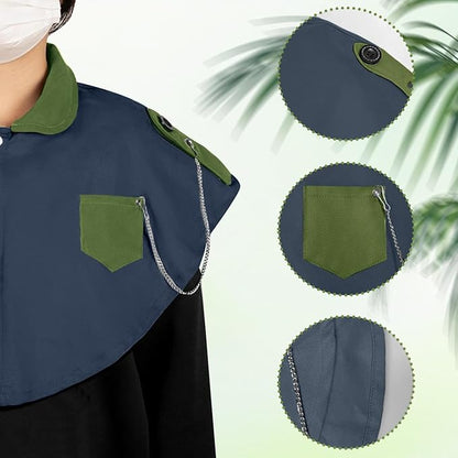 La La Pet Parrot Anti-Scratch Shoulder Protector Pet Bird Training Shoulder Cape Parrots Poop Shawl Diaper Flight Suits and Accessories for Macaws Cockatoos Parakeets Cockatiels Gray