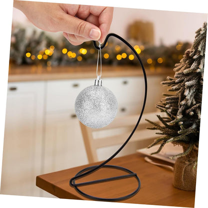 GLEAVI 3pcs Metal Hanging Hook Display Stand for Glass Terrarium Indoor Ornament Holder Adjustable Iron Hanger for Desktop Decor Suitable for Plants and Craft Shows