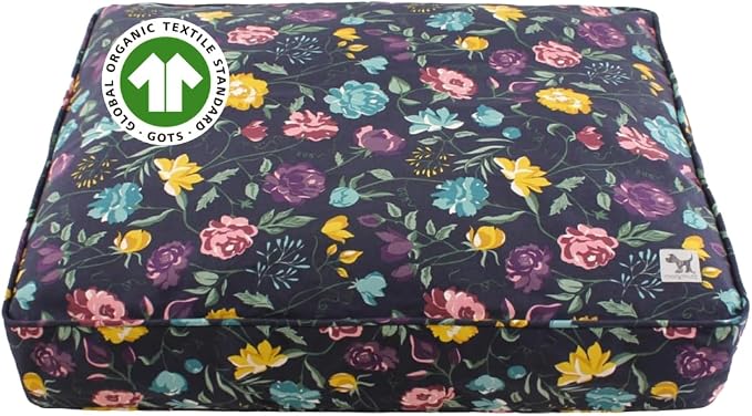 Molly Mutt Friday Morning Dog Bed Duvet Cover, GOTS-Certified 100% Organic Cotton Canvas Cover for Dog, Puppy, or Cat Bed, Durable, Washable, and Free of Harmful Chemicals, Huge, 36"x45"x5"