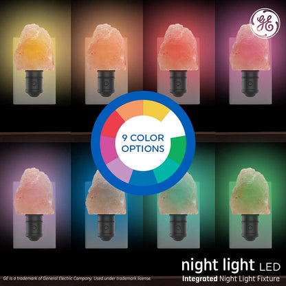 GE Himalayan Salt Night Light 9-Color (1-Pack) (FR)