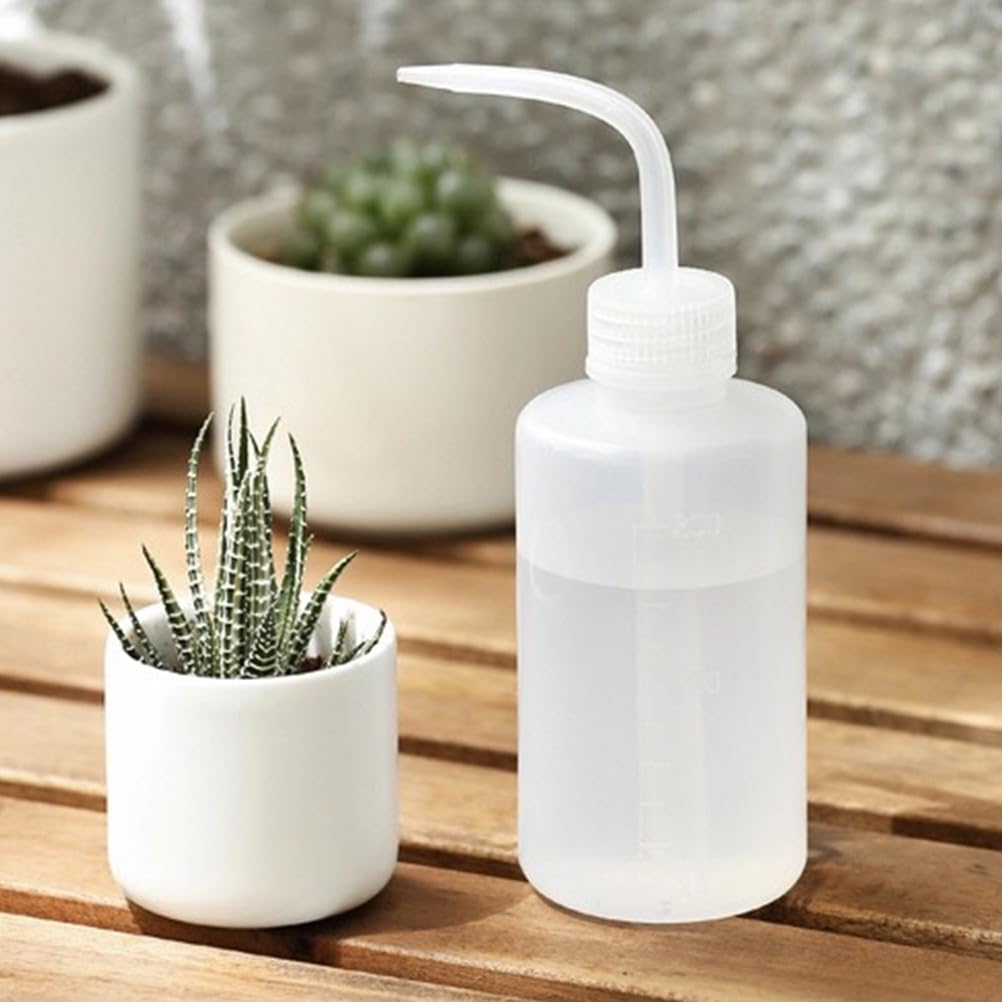 Homoyoyo 8Pack Squeeze Bottles for Liquids, Squirt Bottles for Liquids 80Z Plastic Wash Narrow Tip with Scale, Precision Watering for Indoor Plants Watering and Gardening, Lab Tattoo Cleaning