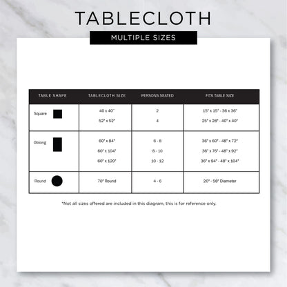 DII Buffalo Check Collection, Classic Farmhouse Tablecloth, Tablecloth, 52x52, Navy & Cream