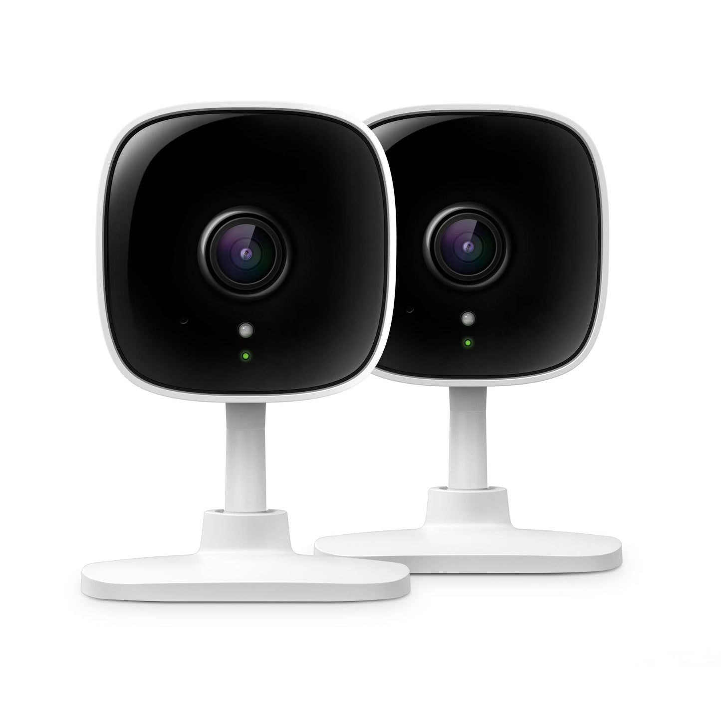 TP-Link Tapo 2K Security Camera for Baby Monitor, Dog Camera w/Motion Detection, 2-Way Audio, Night Vision, Cloud & SD Card Storage (Up to 256 GB), Works w/Alexa & Google Home, 2-Pack (Tapo C110P2)