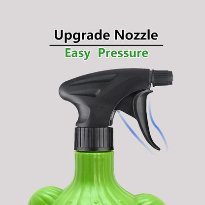 JUSUFU Plant Mister Spray Bottle，Spray Bottle for Indoor and Gardens, Continuous Water Mist Sprayer for Plants, Flowers, Cleaning (green 600ml/20oz)