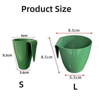 Strawberry Propagation Cups with 20/50 Runner Forks Breathable Nursery Pots for Root Rot, Food Grade Greenhouse Seedling Cups for Garden Greenhouse Balcony (S(20pcs Set))